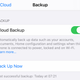 iCloud is a quick and convenient backup option for iOS.